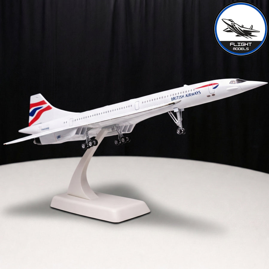 British Airways Concorde diecast model plane collector replica
