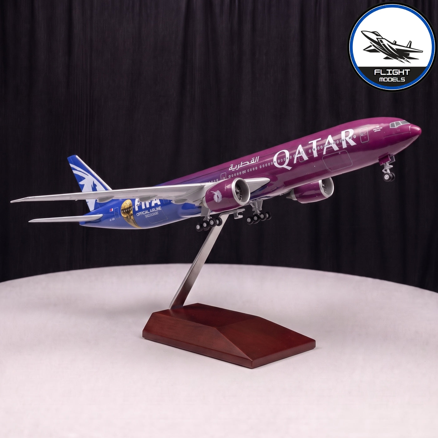 Qatar Airways Boeing 777 FIFA WORLD CUP 26