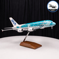 Airbus A380 ANA Flying Honu Green Sea Turtle