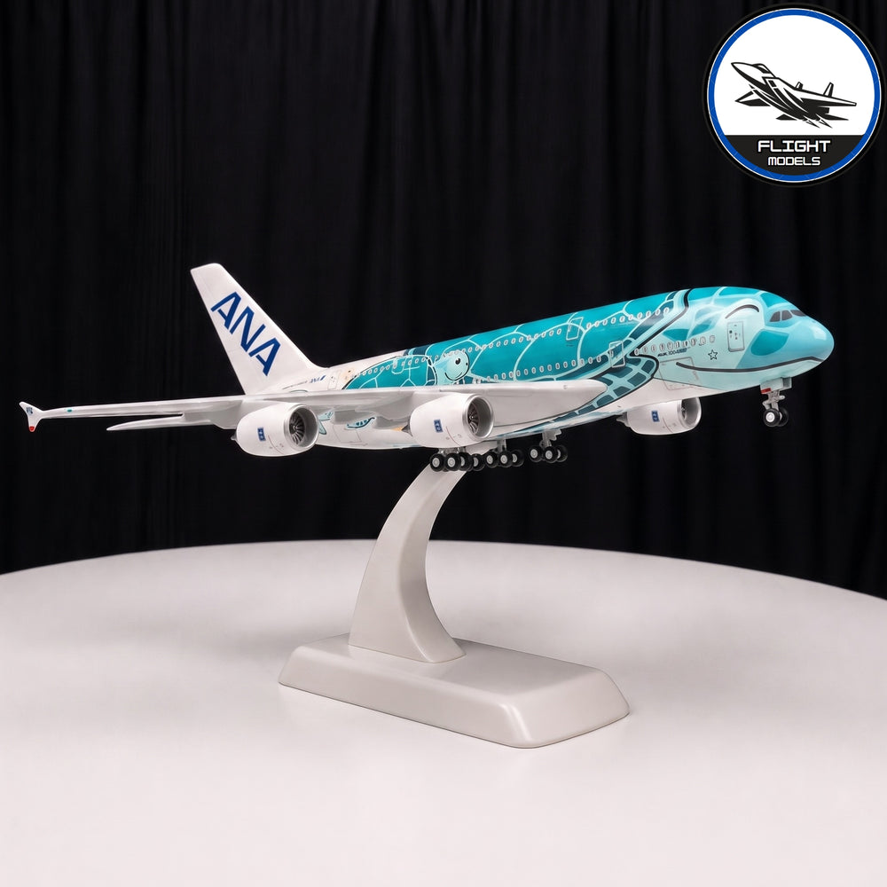 Airbus A380 ANA Flying Honu Green Sea Turtle