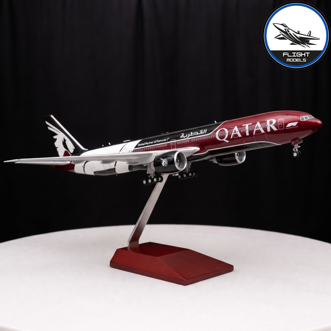 Qatar Airways Boeing 777 F1 Livery
