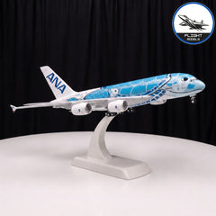 Airbus A380 ANA Flying Honu Blue Sea Turtle