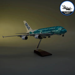 Airbus A380 ANA Flying Honu Green Sea Turtle