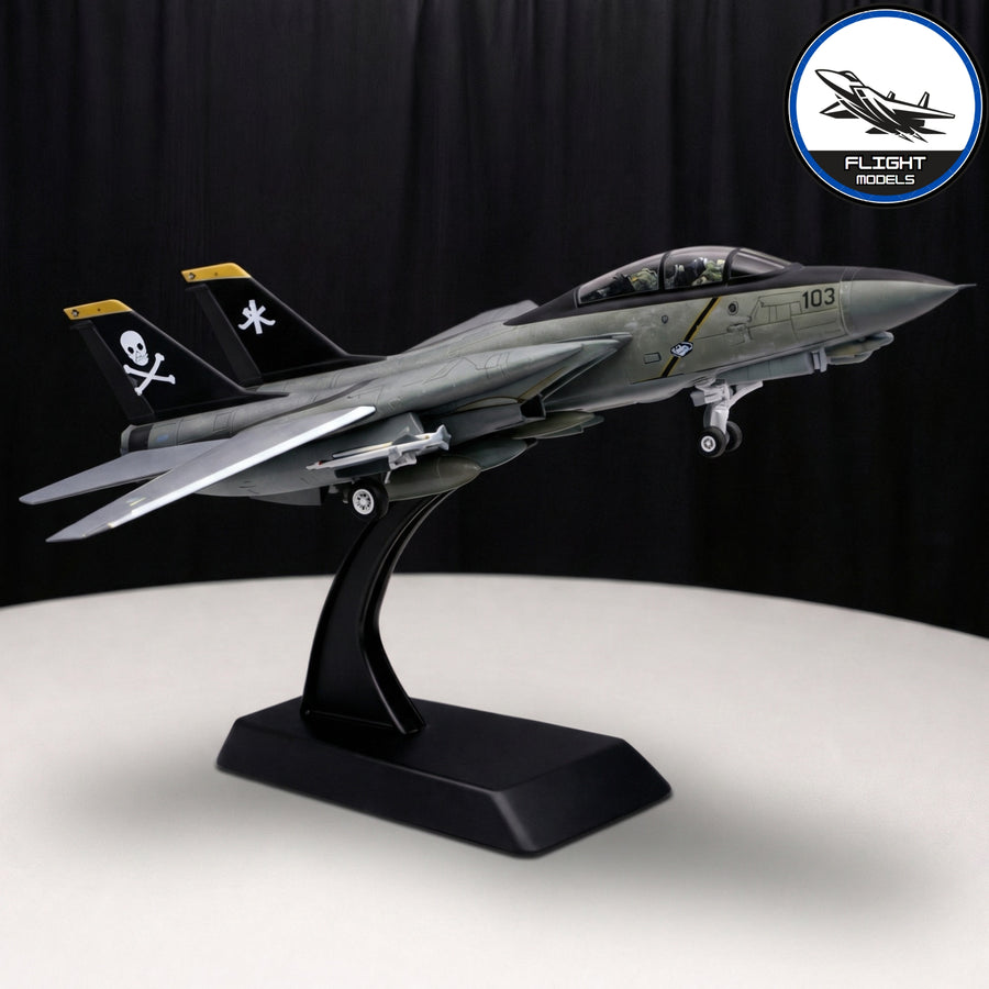 F-14 Tomcat diecast fighter jet model collector replica