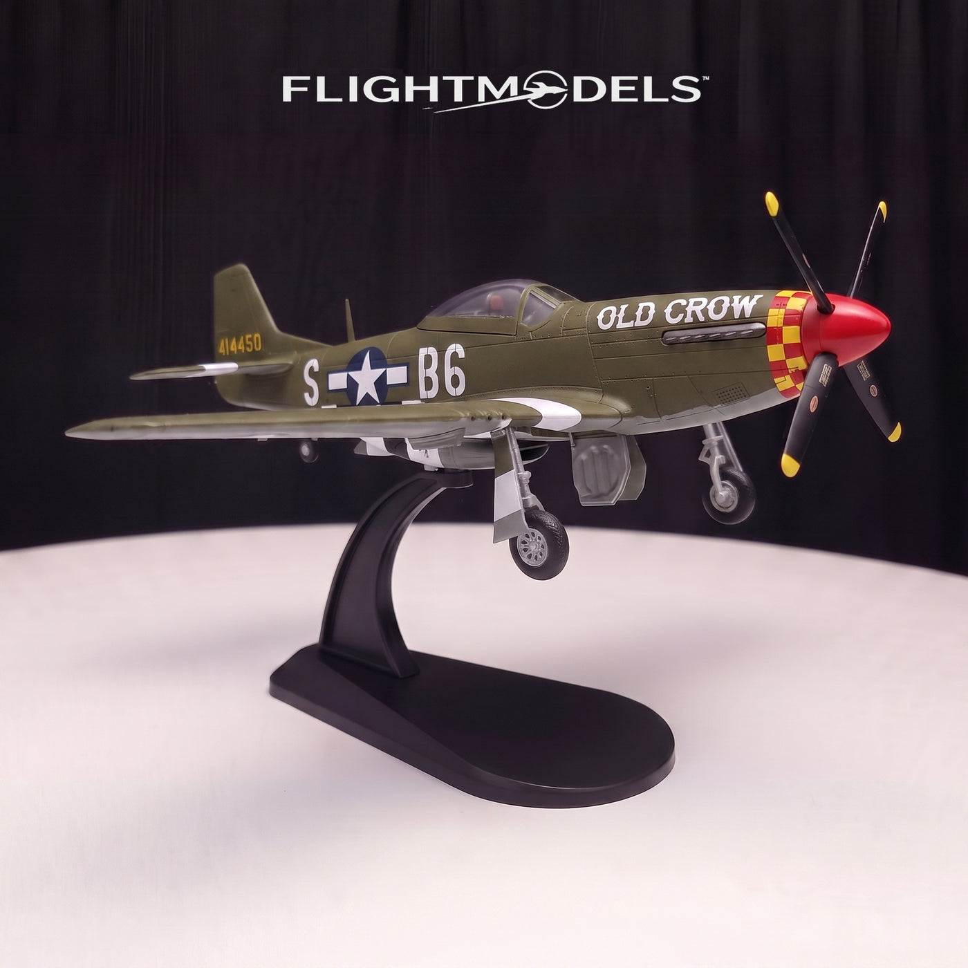 WWII P-51B Mustang Fighter