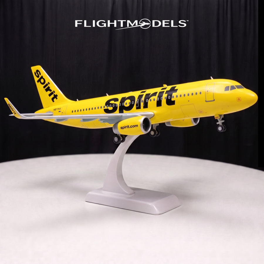 Spirit Airlines Airbus A320 diecast airplane model