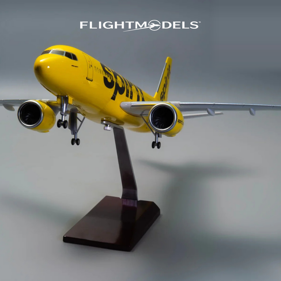 Spirit Airlines Airbus A320 19 inch 47cm diecast model plane 1:80 scale collector replica