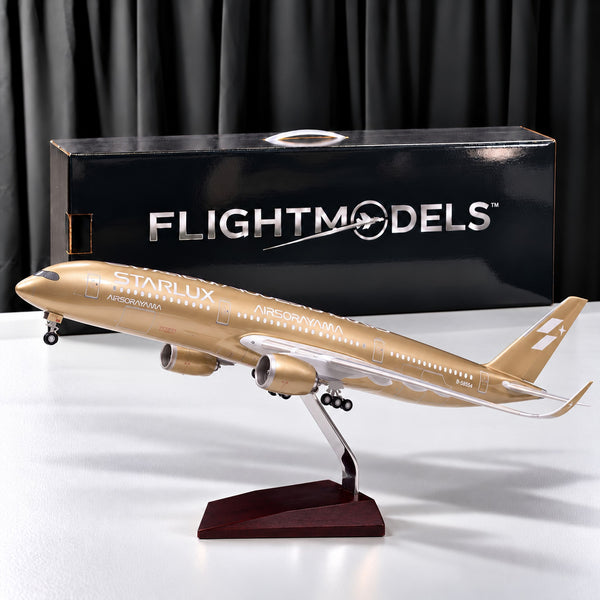NEW: Airbus A350-1000 STARLUX Gold