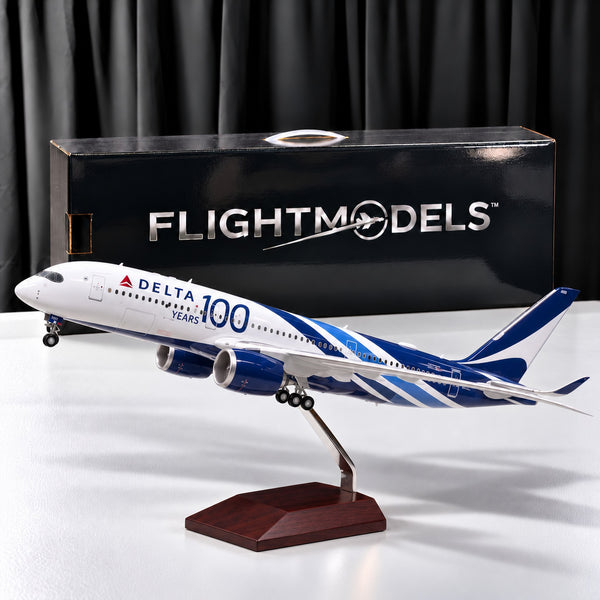 Airbus A350 Delta 100 Years