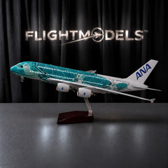 Airbus A380 ANA Flying Honu Green Sea Turtle