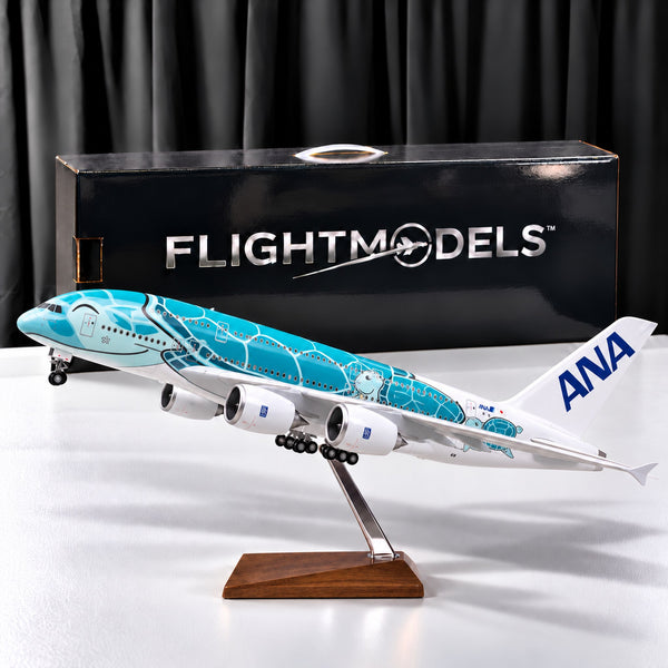 Airbus A380 ANA Flying Honu Green Sea Turtle