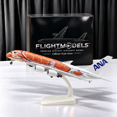 Airbus A380 ANA Flying Honu Orange Sea Turtle