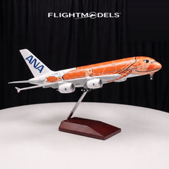 Airbus A380 ANA Flying Honu Orange Sea Turtle
