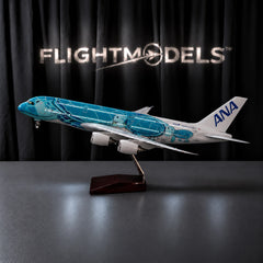 Airbus A380 ANA Flying Honu Blue Sea Turtle