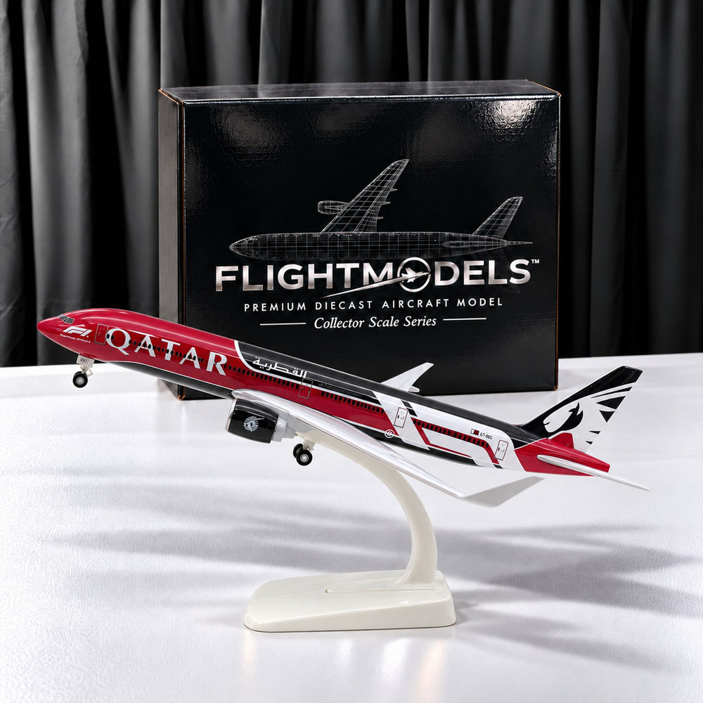 Qatar Airways Boeing 777 F1 Livery