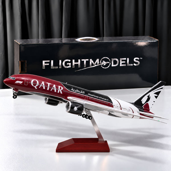 Qatar Airways Boeing 777 F1 Livery