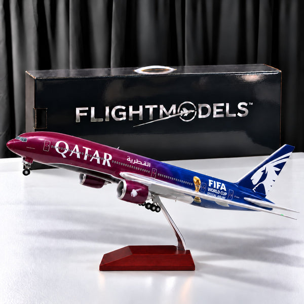 Qatar Airways Boeing 777 FIFA WORLD CUP 26