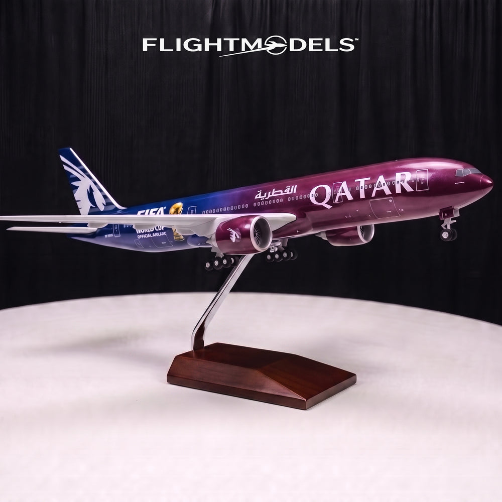 Qatar Airways Boeing 777 FIFA WORLD CUP 26