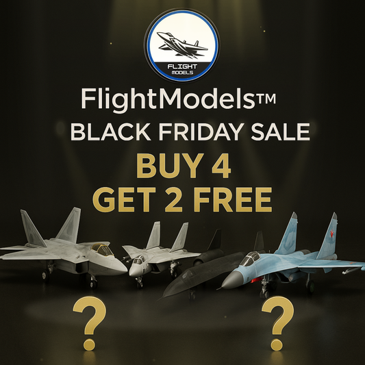 Buy 4 Military Planes, Get 2 Free! - Black Friday Bundle
